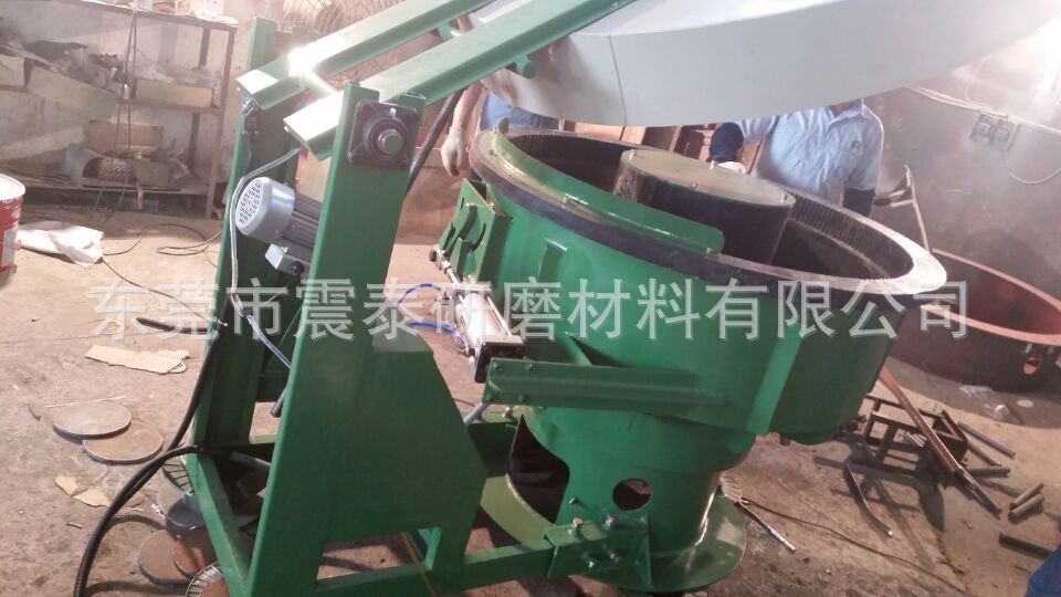 自動上料帶隔音蓋的振動研磨機