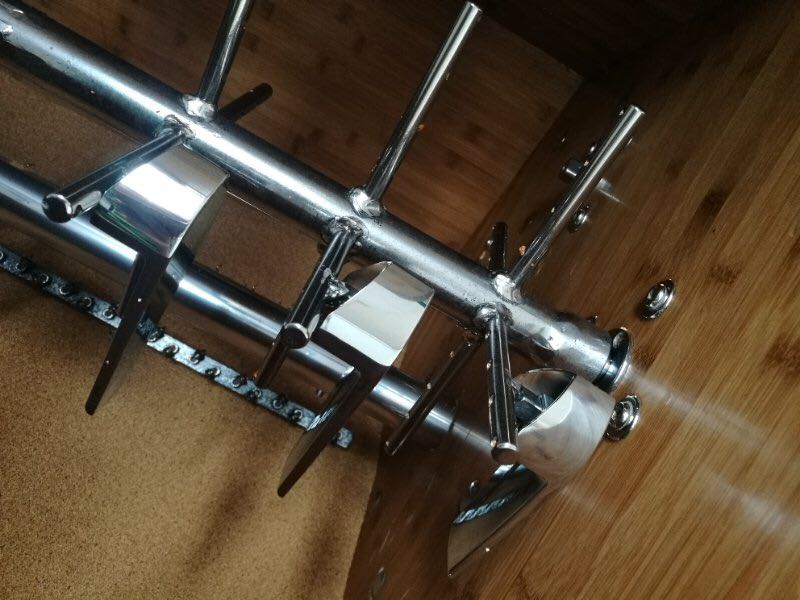 干式滾桶掛具機